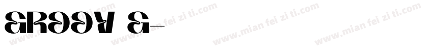 Groov G字体转换